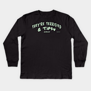 Logo - Light Green Kids Long Sleeve T-Shirt